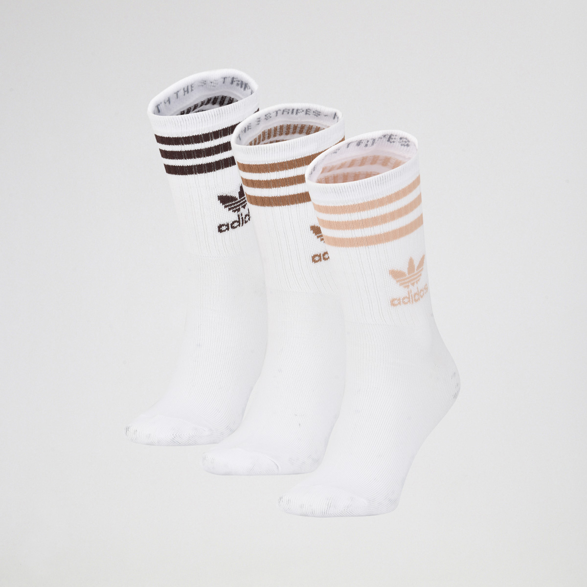 Pack de Medias adidas Crew X3 1 Pack de Medias adidas Crew X3